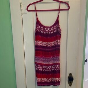 One Clothing Pink and Purple Dress